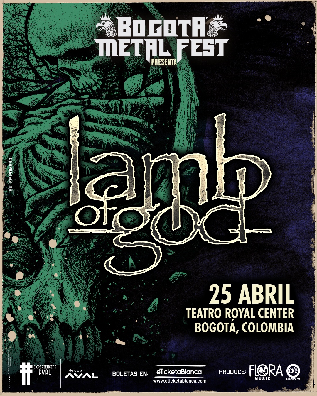 Prepárense para mover la cabeza con el concierto de Lamb of God en